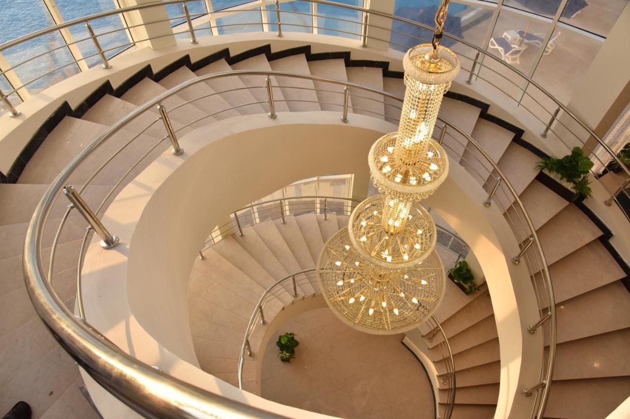 Golden Jewel Beach&Hotel Alexandria Exterior photo Spiral staircase