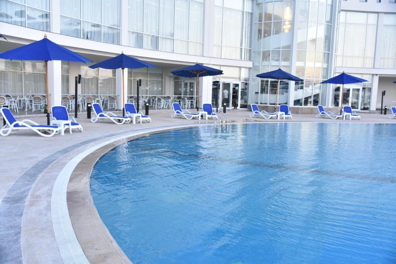 Golden Jewel Beach&Hotel Alexandria Exterior photo The pool at the hotel